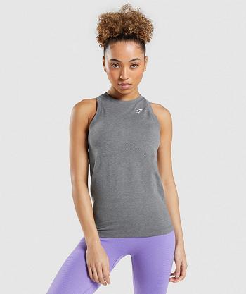 Camiseta Tirantes Gymshark Vital Seamless 2.0 Light Mujer Gris | CO 2348VRW